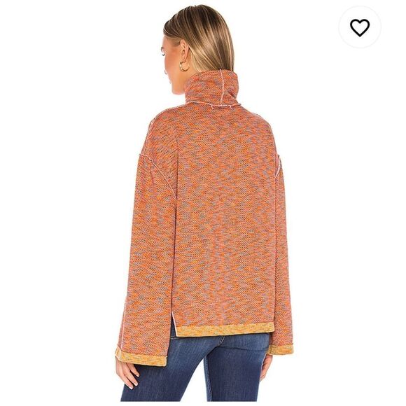 We The Free Sunny Days Turtleneck Top Feminine Contemporary Boho Casual - Picture 5 of 14